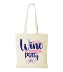 Torba bawełniana give me wine