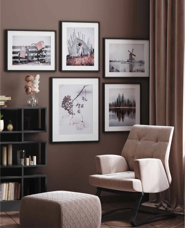 Plakat stary rower - wizualizacja