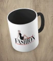 Czarny kubek fashion