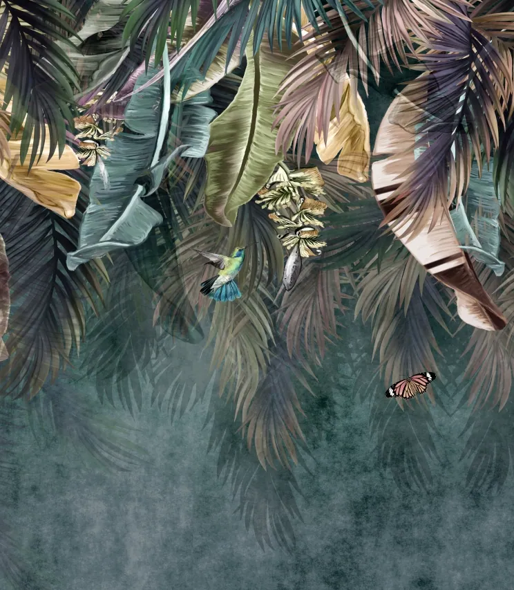 Fototapeta tropikalny las