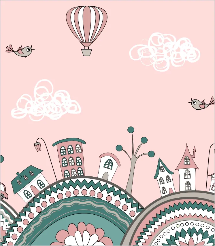 Fototapeta wzgórza miejskie